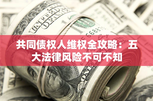 武汉共同债权人维权全攻略：五大法律风险不可不知