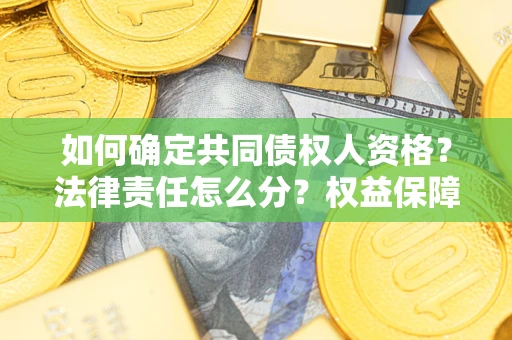 武汉如何确定共同债权人资格？法律责任怎么分？权益保障技巧揭秘！