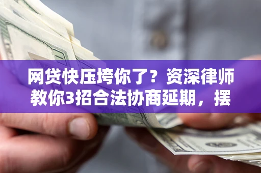 武汉网贷快压垮你了？资深律师教你3招合法协商延期，摆脱暴力催收！