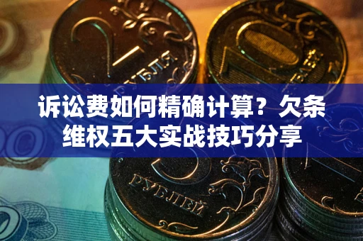 武汉诉讼费如何精确计算？欠条维权五大实战技巧分享