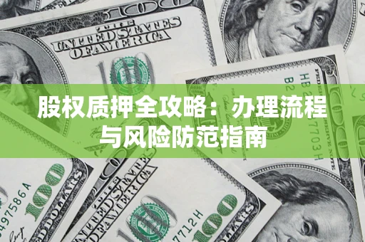 武汉股权质押全攻略：办理流程与风险防范指南