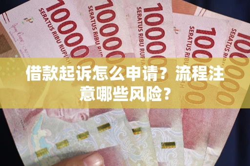 武汉借款起诉怎么申请？流程注意哪些风险？